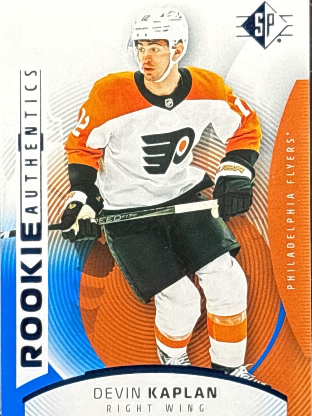 Upper Deck SP Devin Kaplan Rookie Hockey Trading Card